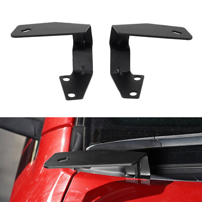 Over Hood Ditch Side Pillar LED Light Pods Mount Bracket For Toyota 4Runner 10+-image