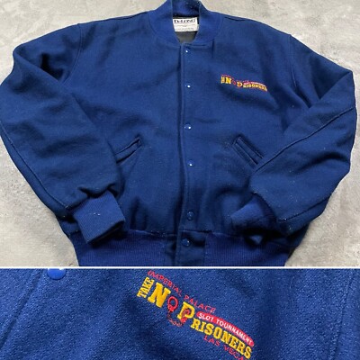 Vintage Delong Wool Varsity Jacket Las Vegas Imperial Palace M Men’s 90s-image