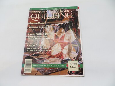 AMERICAN PATCHWORK & QUILTING Magazine December 1993 Better Homes & Gardens-image