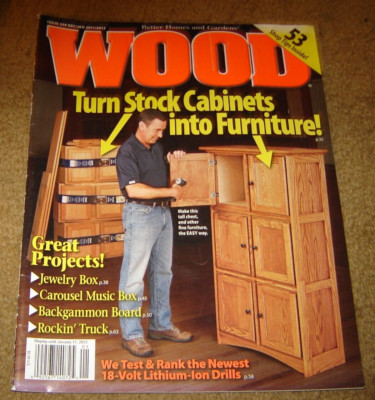 Better Homes & Gardens Wood Magazine Issue 209 January 2012-image