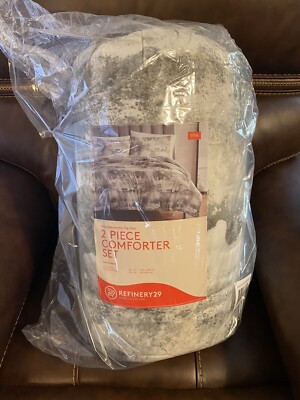 Gray Tie-dye Comforter-image