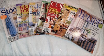 Lot of 7  Storage/Project/Makeover/Home Decor Solutions Magazines BH&G, S.Living-image