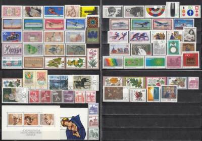 Germany 1978 + 1979 - complete year sets - MNH (b4)-image