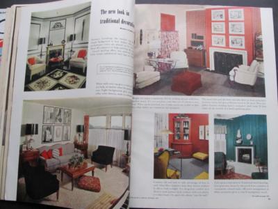 Dec 1957 Better Homes & Gardens Magazine Mid Century Mod Christmas Atomic Age-image