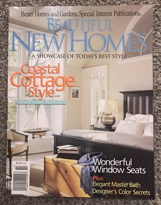 Vintage Winter 2001 Better Homes & Gardens Magazine Beautiful New Homes-image