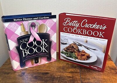 Cookbook Lot: Better Homes & Gardens Pink Breast Cancer Edition & Betty Crocker-image