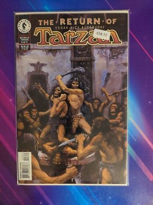 EDGAR RICE BURROUGHS' THE RETURN OF TARZAN #3 MINI HIGH GRADE DARK HORSE E58-72-image