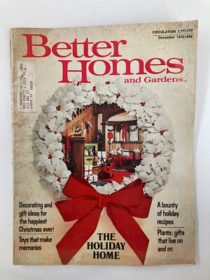 VTG Better Homes and Gardens Magazine December 1973 Toys That Make Memories-image