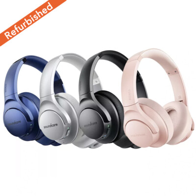 Soundcore Life Q20 Wireless Over Ear Headphones ANC Hi-Res Bass 40Hr Play|Refurb-image