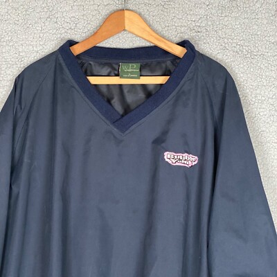 Bubble Yum Wind Shirt Mens Large Golf Windbreaker Embroidered Advertising VTG-image