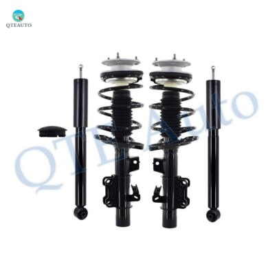 Set of 4 Front Quick Complete Strut-Rear Shock For 2013-2016 Cadillac Ats RWD-image