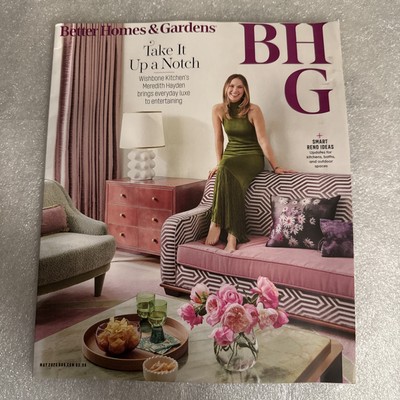 NEW Better Homes & Gardens Magazine May 2025 Take it Up a Notch FREE SHIP USA-image