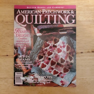Vintage Better Homes and Gardens American Patchwork & Quilting Magazine Feb 1995-image