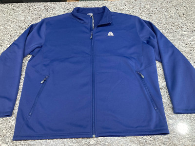 Vtg Nike Jacket Men XXL Blue ACG Outdoor Performance Stretch Fit Therma Gray Tag-image