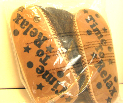 Cozylook Slippers Indoor Socks Soft Gripper Soles Thick Cozy Sherpa Size 10/11-image