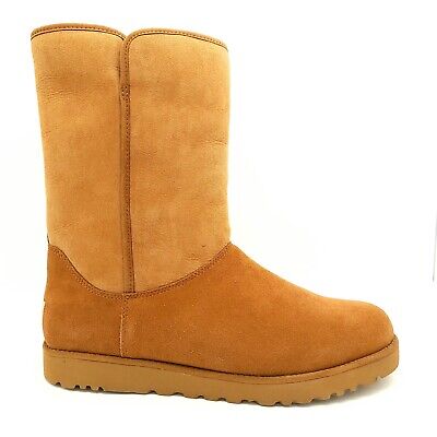 UGG Michelle Classic Boots Womens 11 Suede Cozy Comfort Neutral Classic New-image