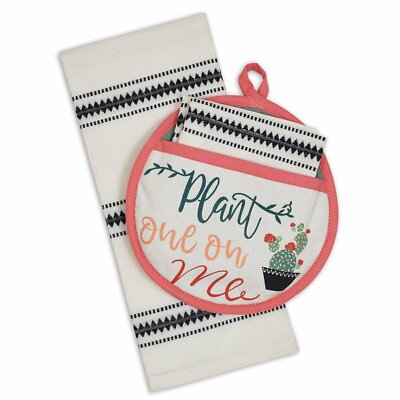 Design Imports Plant One On Me Potholder Gift Set (791630)-image