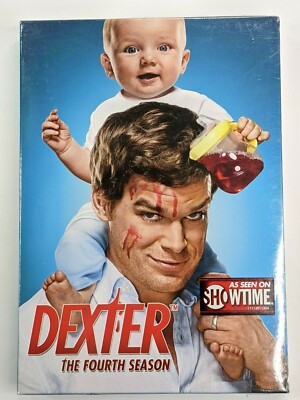 Dexter: Complete Fourth Season 4 DVD,  4-Disc Set NEW-image