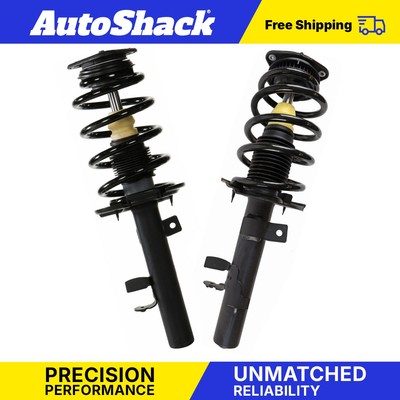 Front Complete Strut Coil Springs Pair 2 for 2014-2019 Ford Escape 1.5L 1.6L-image