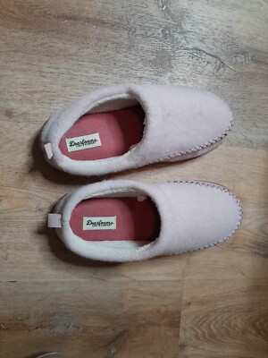 Dearfoams Women's Pick Color Cozy Mixed Material Clog Slippers Large 9-10US-image