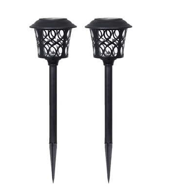 Home Better Homes & Gardens Solar Wrought Home Path Light 20 Lumen (2-Pack)-image