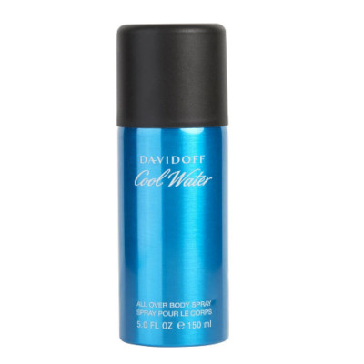 Cool Water by Davidoff 5.0 oz All Over Body Spray for Men New In Can-image