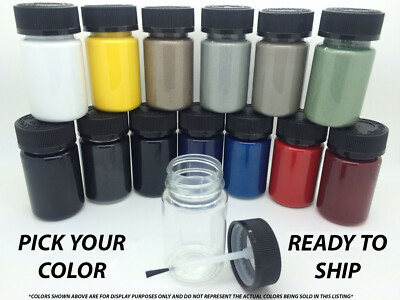 Pick Your Color- Touch up Paint Kit w/Brush for Chevy GMC Pontiac Buick Cadillac-image