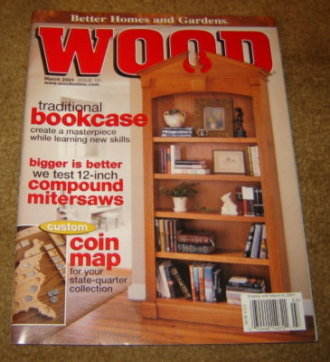 Better Homes & Gardens Wood Magazine Issue 131 March 2001-image