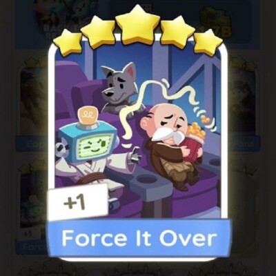 Force it Over_Monopoly_Go_5 Stars Sticker - ⭐⭐⭐⭐⭐ - FAST DELIVERY-image