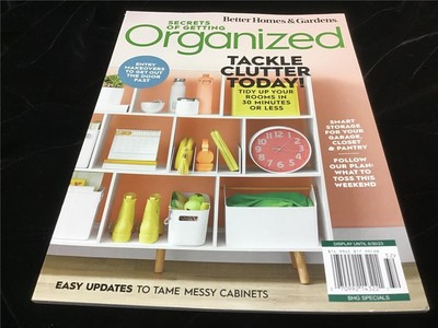 Better Homes & Gardens Magazine Secrets of Getting Organized: Tackle Clutter-image