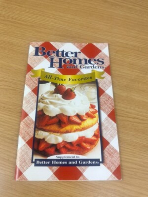 Vintage 2003 Better Homes & Gardens Favorites Cookbook Recipes Cook Book Cooking-image