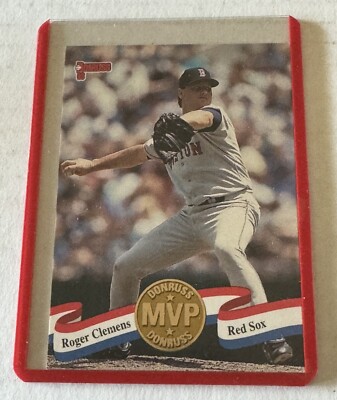 Vintage 1993 Donruss #MVP-15 Roger Clemens Boston Red Sox-image
