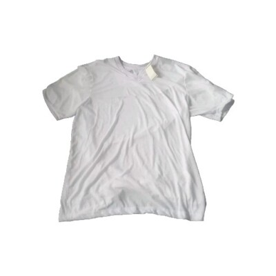 Canyon Club Mens White Shirt Color Big&Tall Size 4X V Neck Cozy Comfort Casual-image