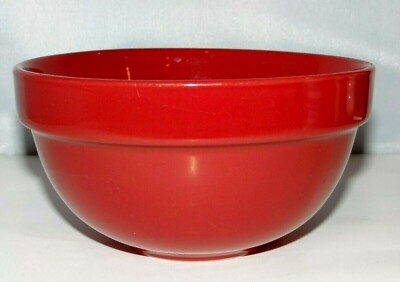 MAINSTAYS STACKABLES Red Soup Salad Dessert Cereal Bowl-image