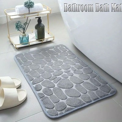 Soft and Absorbent Bathroom Bath Mat for Cozy Comfort, Durable Anti-Slip Mat-image