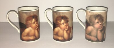 Dunoon Mugs Scotland Raffaello Cherubini Design Imports Stoneware Set of 3-image