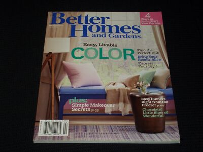 2013 FEBRUARY BETTER HOMES & GARDENS MAGAZINE - EASY LIVABLE COLOR - E 2764-image