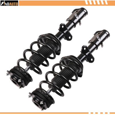 Front (2) For Dodge Grand Caravan 08-15 Complete Strut Shock w/Spring Assembly-image
