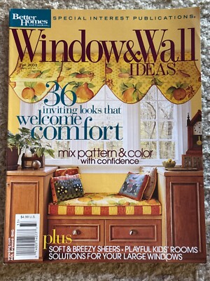 Better Homes And Gardens Special Interest Publication Fall 2003 Window & Wall Id-image