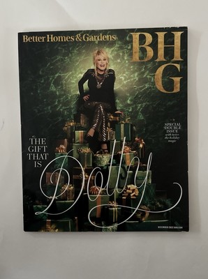 Better Homes & Gardens Magazine Dolly Parton Christmas Issue December 2022-image