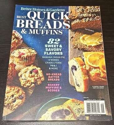 Better Homes & Gardens Best Quick Breads & Muffins 2024 82 Recipies-image