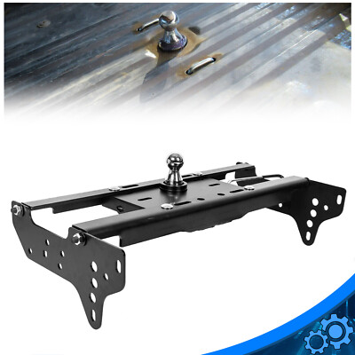 For Ford F250 F350 1999-2016 Complete Under Bed Gooseneck Trailer Hitch System-image