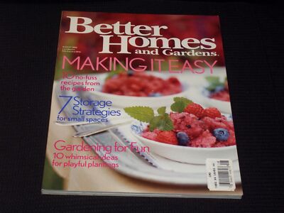 2003 AUGUST BETTER HOMES & GARDENS MAGAZINE - MAKING IT EASY COVER - E 4661-image