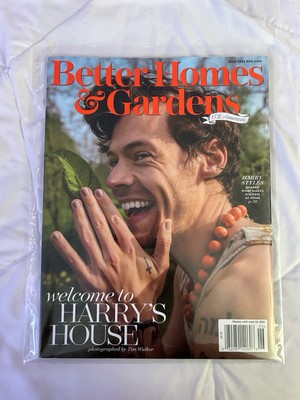 Harry Styles Better Homes and Gardens Magazine June 2022 100th Anniversary -image