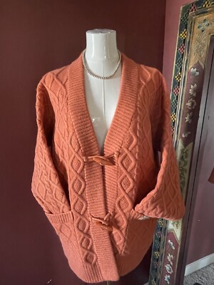 Stylish Designer Sweater – Cozy, Cool & Made to Wear Anywhere, Orange, Size M-L-image