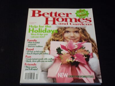 2004 DECEMBER BETTER HOMES & GARDENS MAGAZINE - LOOKS FOR POINSETTIAS - E 4586-image