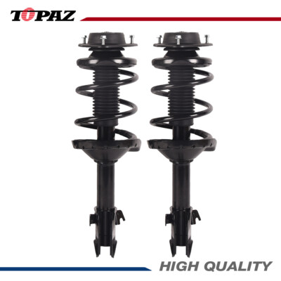 Pair Front Struts Shocks Coil Springs Assembly For 2009-2013 Subaru Forester-image
