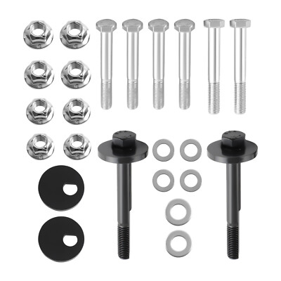 Front Control Arms Cam Bolts & Hardware Complete Kit For Dodge Ram 4x4 2500 3500-image