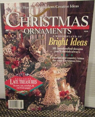 Vintage 1989 Christmas Ornaments Better Homes & Gardens Many crafts & ideas-image