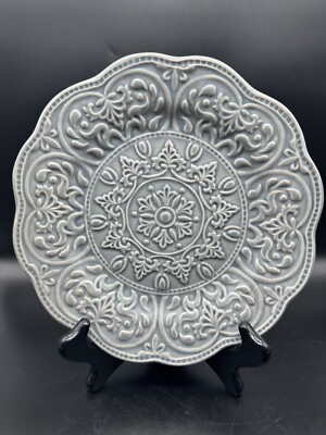 Pier 1 Chateau Clair Grey Salad Plate Pattern A 8